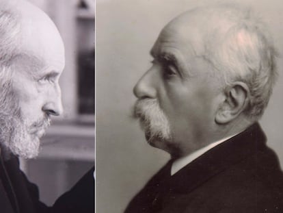 Santiago Ramón y Cajal y Camillo Golgi