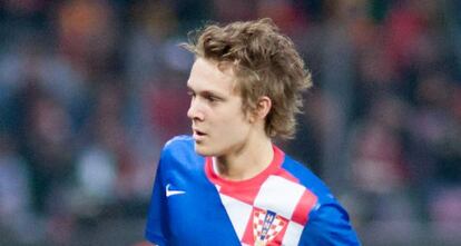 Alen Halilovic con la selecci&oacute;n de Croacia.