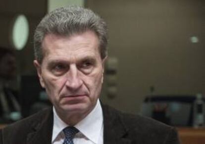 El comisario europeo de Energía, Gunter Oettinger. EFE/Archivo