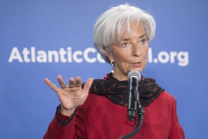 La directora gerent de l'FMI, Christine Lagarde