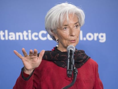 La directora gerent de l'FMI, Christine Lagarde