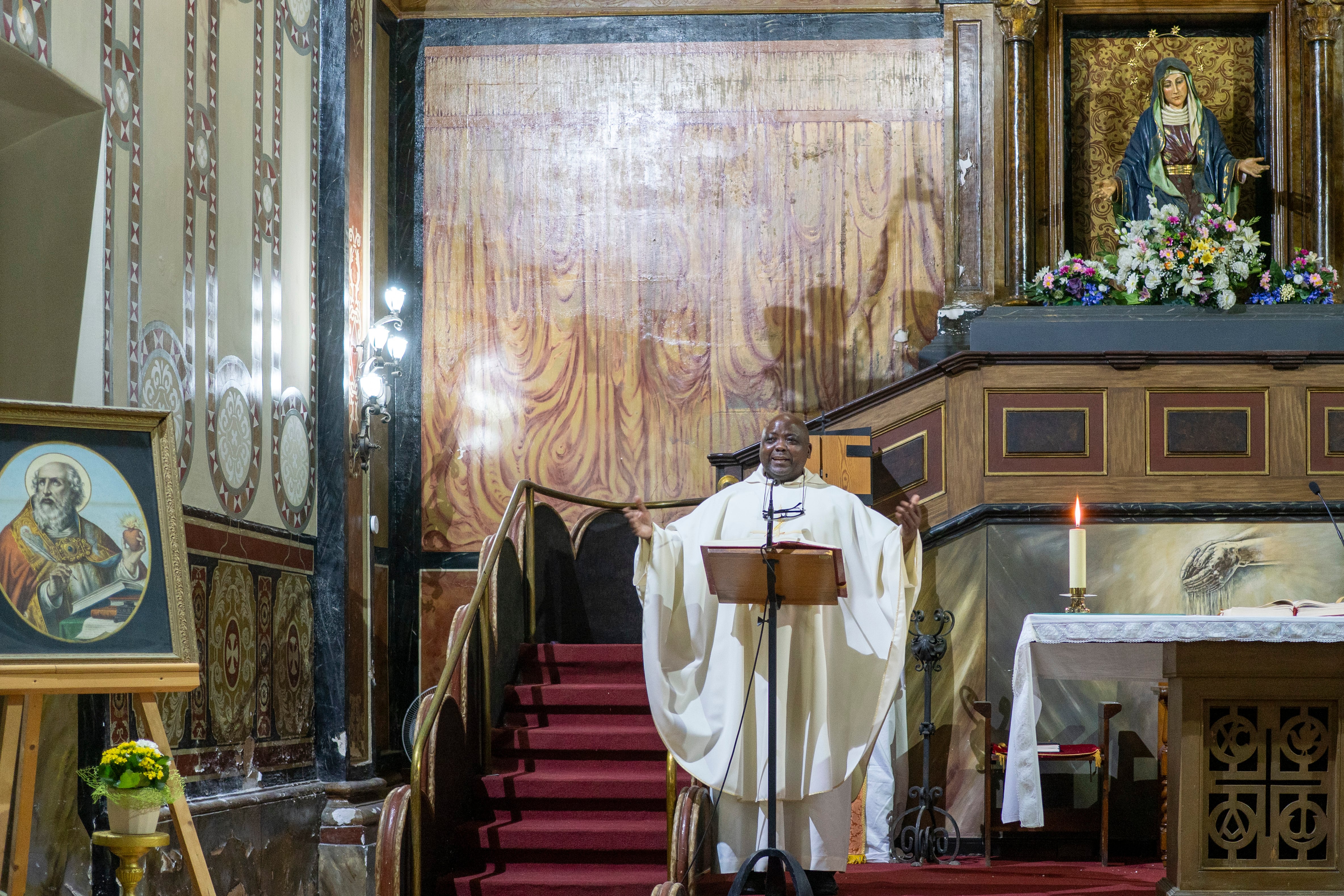 Faustin, el rector que ya conoce a León XIV: “Que el sacerdo