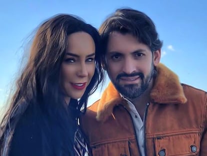 Ines Gómez Mont y su esposo Victor Manuel Álvarez Puga.