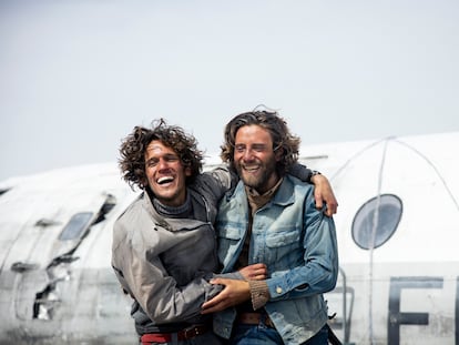 Fotograma de la película 'La sociedad de la nieve' del director Juan Antonio Bayona.