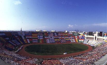 Ceremonia inaugural de los Juegos de Los Ángeles 84