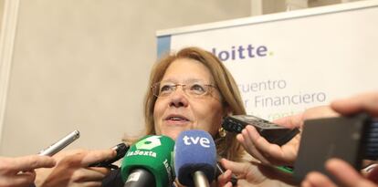 Elvira Rodríguez, presidenta de la Comisión Nacional del Mercado de Valores (CNMV):
