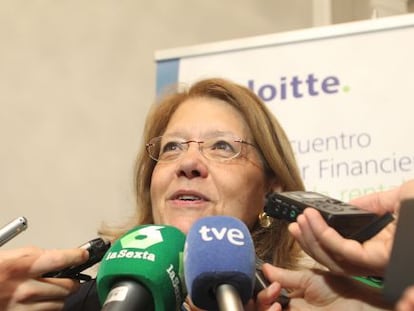 Elvira Rodr&iacute;guez, presidenta de la Comisi&oacute;n Nacional del Mercado de Valores (CNMV): 