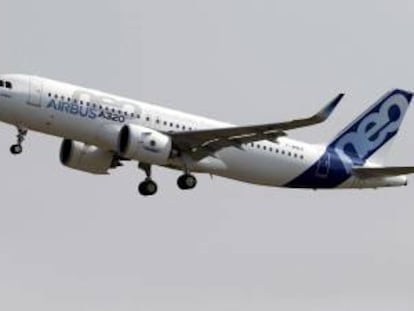 Imagen del Airbus A320neo (New Engine Option).