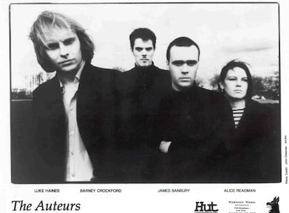 The Auteurs en una imagen de promoción de 1994