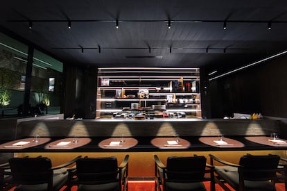 Barra de 'sushi', de Kabuki, en Madrid. Imagen proporcionada por el restaurante.