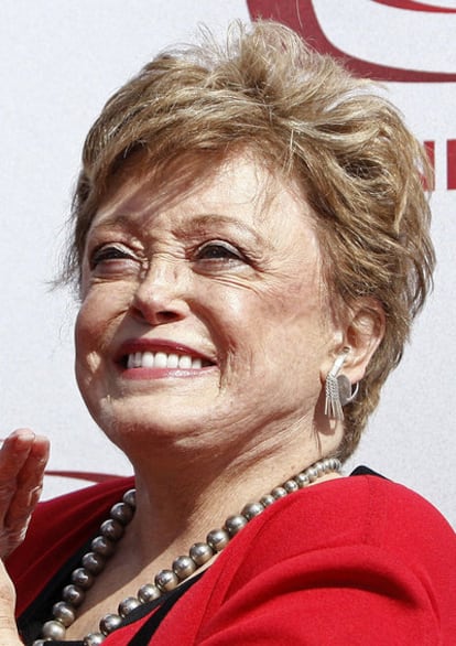 Rue McClanahan, quien encarnó a Blanche en las 'Chicas de oro' en esta foto tomada en junio de 2008