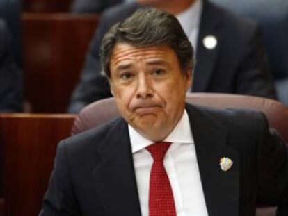 Ignacio González, en el último debate del estado de la región.