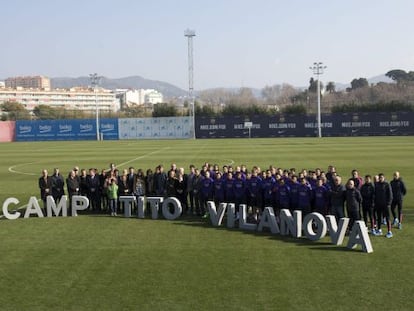 Acte d&#039;homenatge a Vilanova, divendres passat.