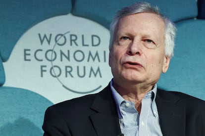 Dani Rodrik en el Foro de Davos, Suiza, el 23 de enero.