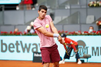 Carlos Alcaraz en Mutua Madrid Open 2021