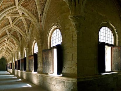 El claustro del monasterio de El Paular.