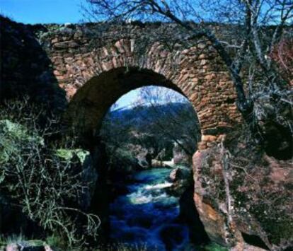 Puente de Congosto, en el municipio de Lozoya.