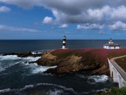 Faro de Isla Pancha en Ribadeo (Lugo)