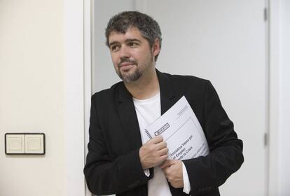 Unai Sordo, líder de CC OO-Euskadi, en una imagen de archivo.