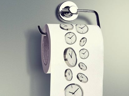 Tic-tac, tic-tac… Este es el tiempo que deberíamos pasar en el baño
