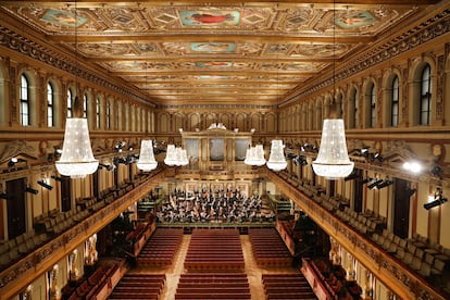 Ensayo general del Concierto de Año Nuevo de Viena dirigido Riccardo Muti.