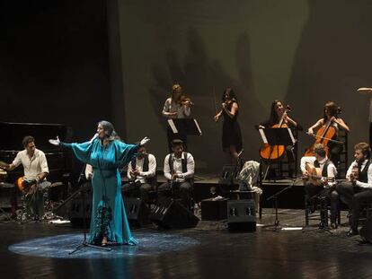 Actuación de Argentina el pasado 6 de junio en los Teatros del Canal.