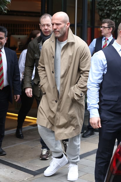 El actor Jason Statham en Londres en 2024.