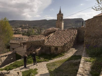 Miravete de la Sierra, un pueblo de Teruel. 