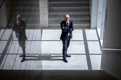 Vicent Llimerá, en el Palau de la Música de Valencia.