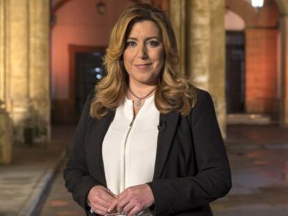 La presidenta de la Junta de Andaluc&iacute;a, Susana D&iacute;az.