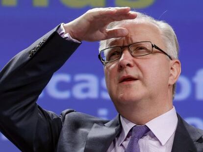 El comisario de Asuntos Econ&oacute;micos de la UE, Olli Rehn