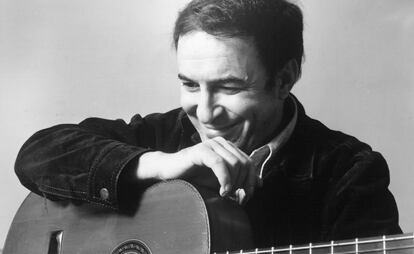 João Gilberto, en una fotografía de 1970. 