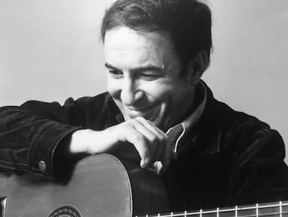 João Gilberto, en una fotografía de 1970. 