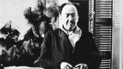 La última foto de Antonio Machado vivo, en el exilio francés.