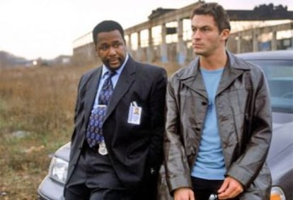 Una de les escenes de la s&egrave;rie &#039;The Wire&#039;