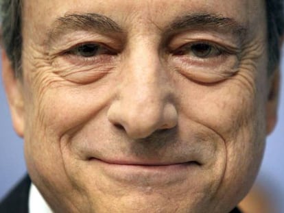 Mario Draghi, presidente del Banco Central Europeo.