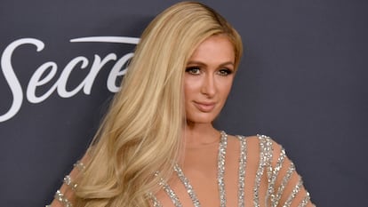 Paris Hilton, en la fiesta posterior a los Globos de Oro 2020 en Beverly Hills.