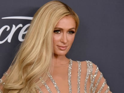 Paris Hilton, en la fiesta posterior a los Globos de Oro 2020 en Beverly Hills.