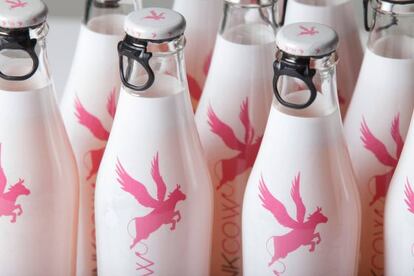 Botellas de Pinkcow