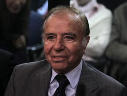 Un tribunal de Argentina condena al expresidente Menem por contrabando