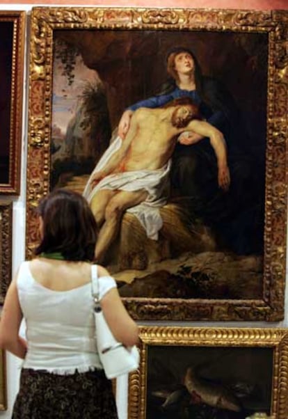 <i>La Piedad,</i> de Rubens, en la sala Retiro de Madrid.