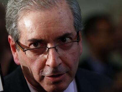 O presidente da C&acirc;mara, Eduardo Cunha.