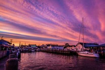 Puerto de Greenport, en Long Island (Nueva York).