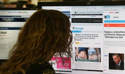 Medios como &#039;The Times&#039;, &#039;Le Monde&#039; o &#039;La Repubblica&#039; se han hecho eco de la reforma de la ley del aborto.