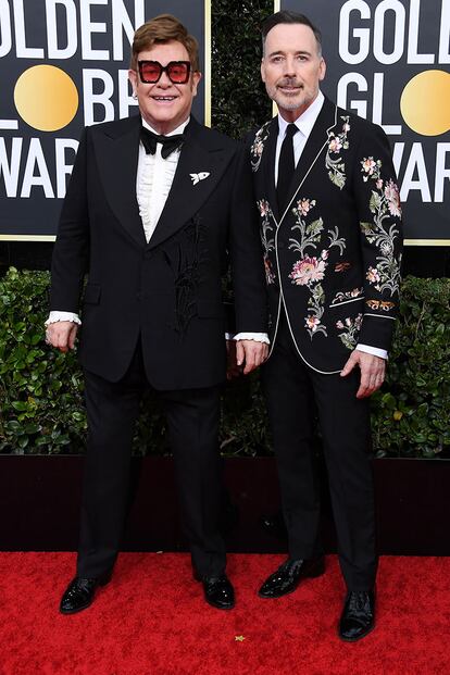 Elton John y su marido, el cineasta David Furnish.