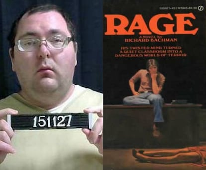 Un juez de Kentucky dijo del libro de Stephen King 'Rage' (en España se tituló 'Rabia'): “Tal vez sea la novela más tóxica y mortífera de toda la historia”. Puede que no exagerase del todo: el autor de este clásico de la sugestión homicida, Stephen King, decidió que nunca más volviese a reeditarse, tras constatar que, según dejó escrito en 'Guns' (2013), su alegato a favor del control de armas, al menos “cuatro casos de violencia real en escuelas de Estados Unidos pudieron tener como detonante o acelerador la lectura de ese libro que tanto me arrepiento de haber escrito”. Publicada por primera vez bajo seudónimo en 1977, 'Rage' es la historia de un joven inadaptado al que expulsan de su instituto y que decide vengarse tomando como rehenes a sus compañeros y matando a dos de sus profesoras. Justo lo que hicieron, o intentaron hacer, lectores de la novela como Jeffrey Lynne Cox en 1988 (fue desarmado antes de que pudiese matar a nadie), Dustin Pierce en 1989 (retuvo a sus rehenes durante cuatro horas agónicas, pero no hirió a ninguno de ellos), Scott Pennington en 1993 (mató a un empleado de seguridad de la escuela) y, sobre todo, Michael Carneal en 1997. Carneal, de 14 años, víctima de abusos escolares desde la primera infancia, entró con una escopeta de caza y varias pistolas en el instituto de West Paduckah, en Kentucky, y disparó a los alumnos de un grupo de oración matando a tres e hiriendo a otros cinco. Los padres de las víctimas se querellaron contra varias páginas de pornografía online y contra los productores y distribuidores de las películas 'Diario de un rebelde' y 'Asesinos natos', pero decidieron no demandar también a Stephen King después de que este reconociese la nociva influencia de 'Rage' en los adolecentes y se comprometiese a retirarla de la circulación. En la imagen de la izquierda, Michael Carneal, en una foto carcelaria ya de adulto. Carneal lleva 20 años en la cárcel. En 2023 se revisará su caso por si puede salir en libertad condicional.