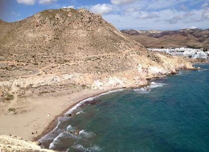 La cala del Cuervo, en Las Negras, Almería.