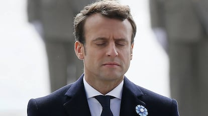 Emmanuel Macron, presidente electo de Francia.