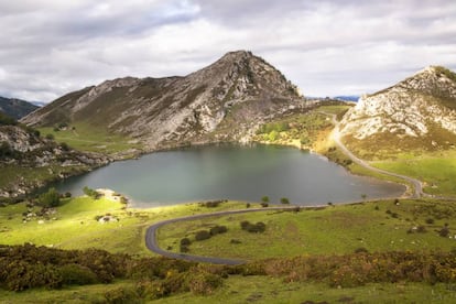 Primavera en los lagos de Covadonga.