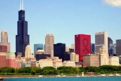 'Skyline' de Chicago, con la Willis Tower a la izquierda.